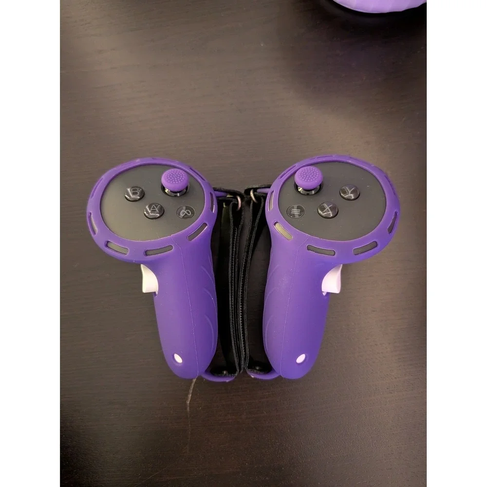 Meta Quest 3 512GB VR Headset Bundle with Elite Battery Strap, Skins, and Case